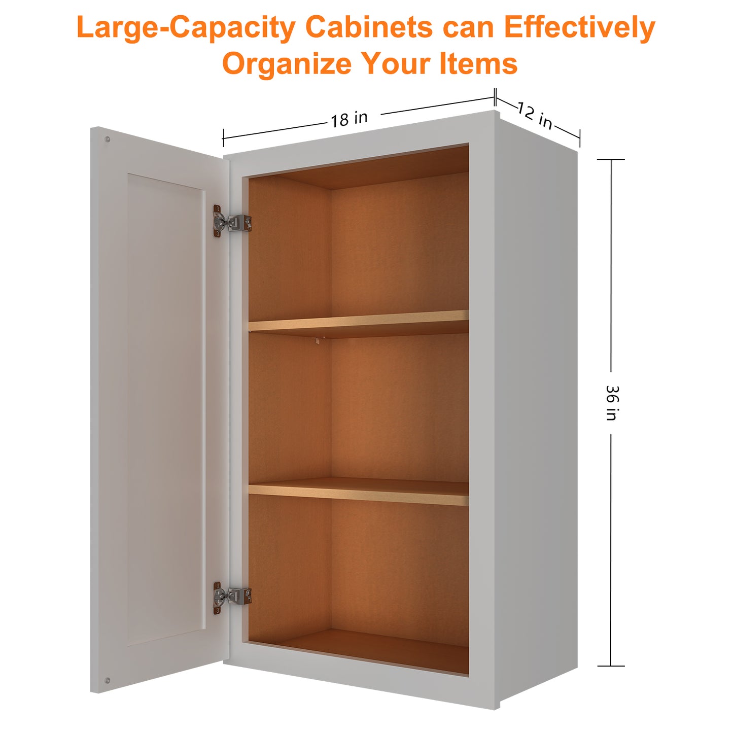 Medicine Cabinet Wall Mounted W1836
