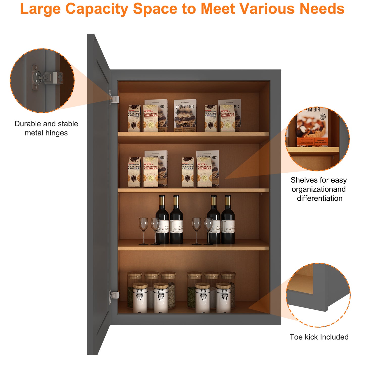 Medicine Cabinet Wall Mounted W1842