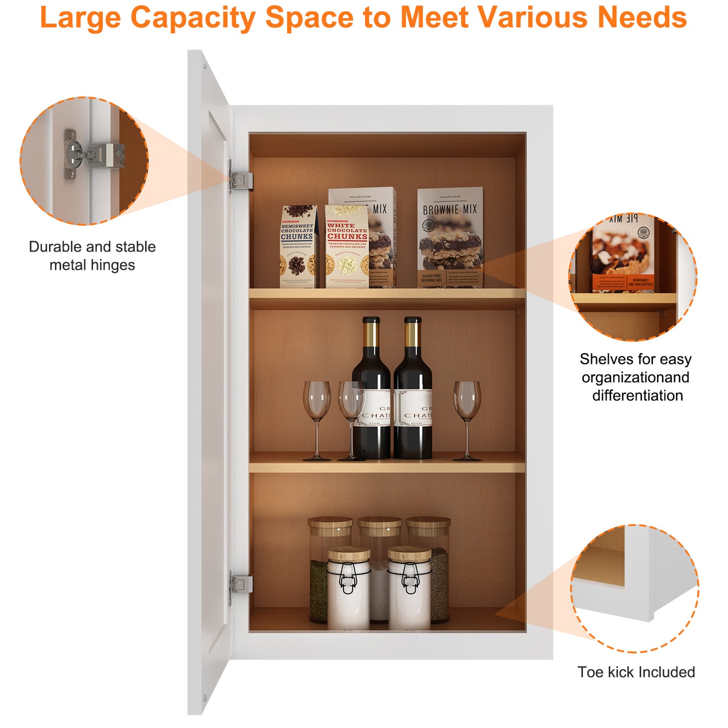 Medicine Cabinet Wall Mounted W1836