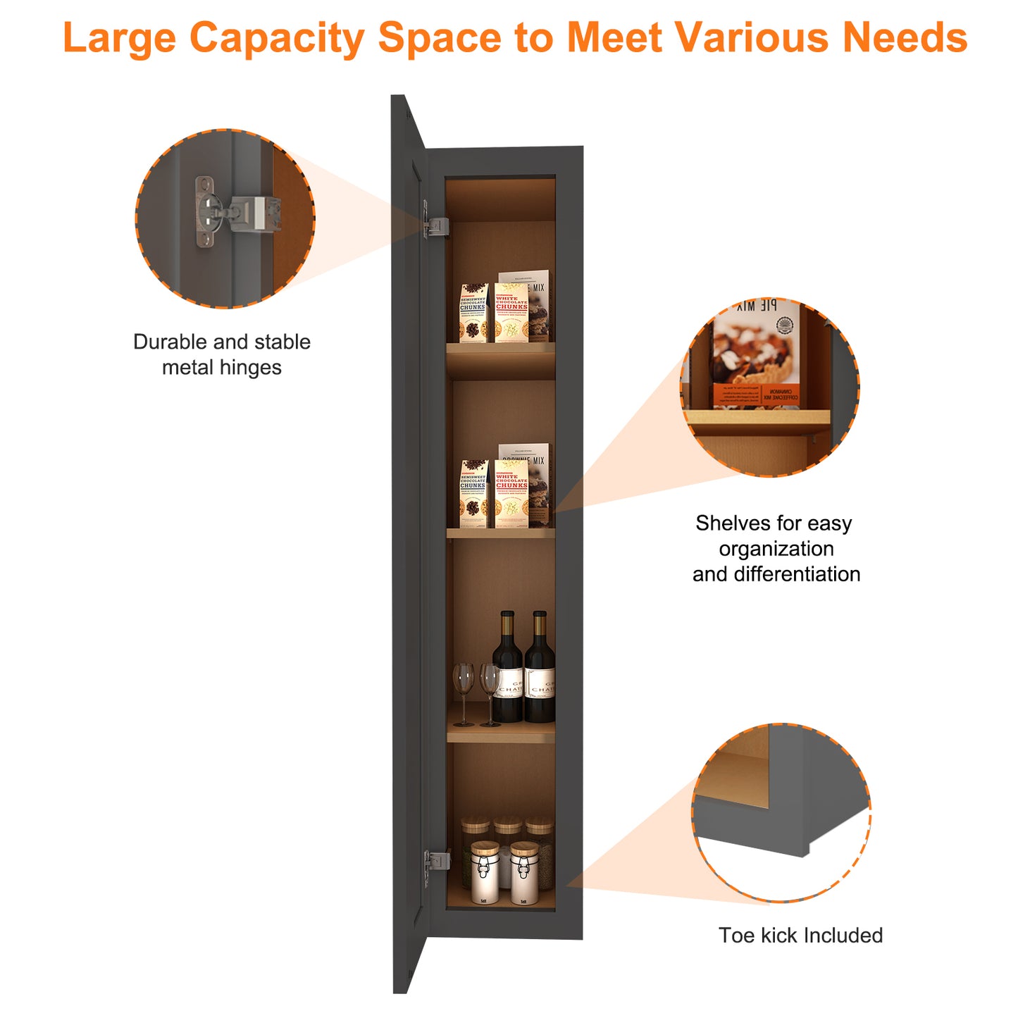 Medicine Cabinet Wall Mounted W0942