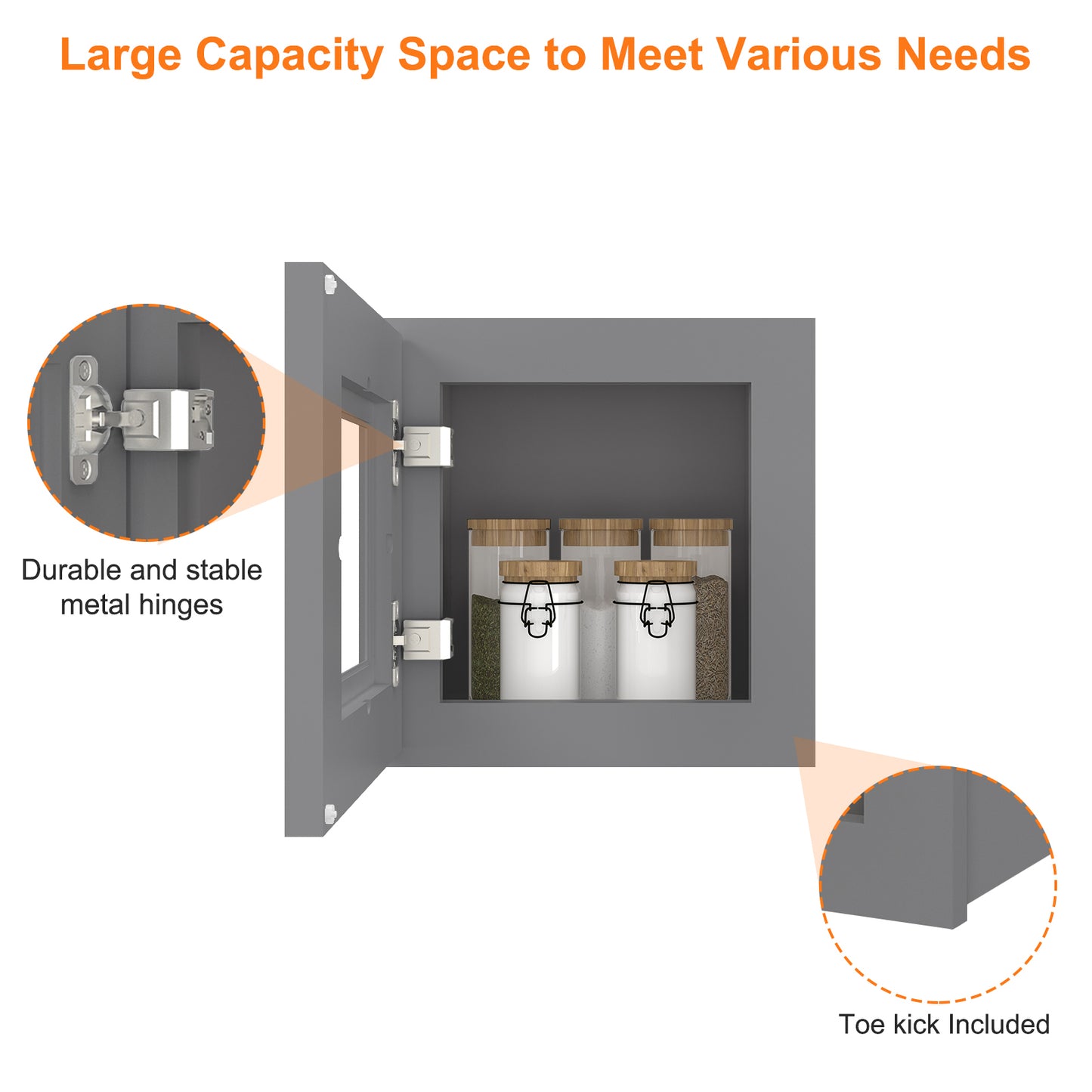 Medicine Cabinet Wall Mounted W1212GD