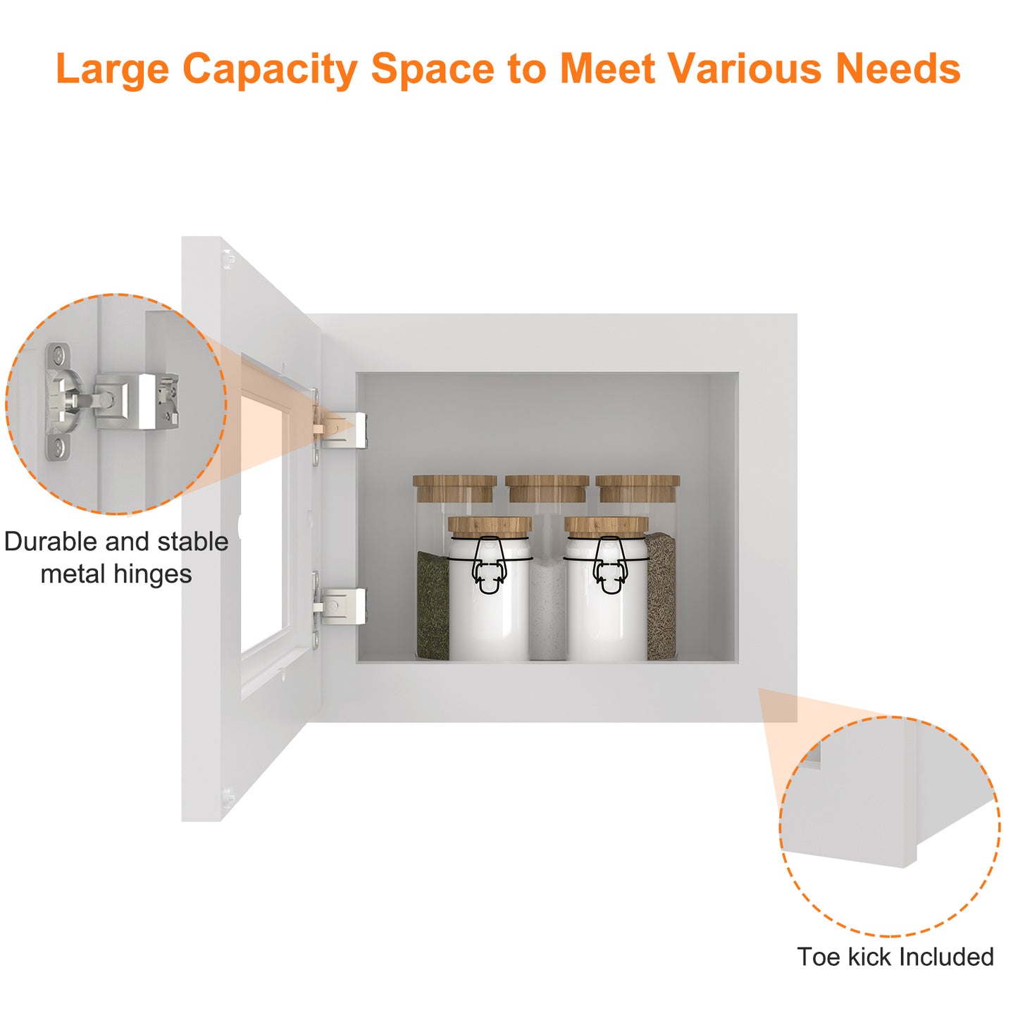 Medicine Cabinet Wall Mounted W1512GD