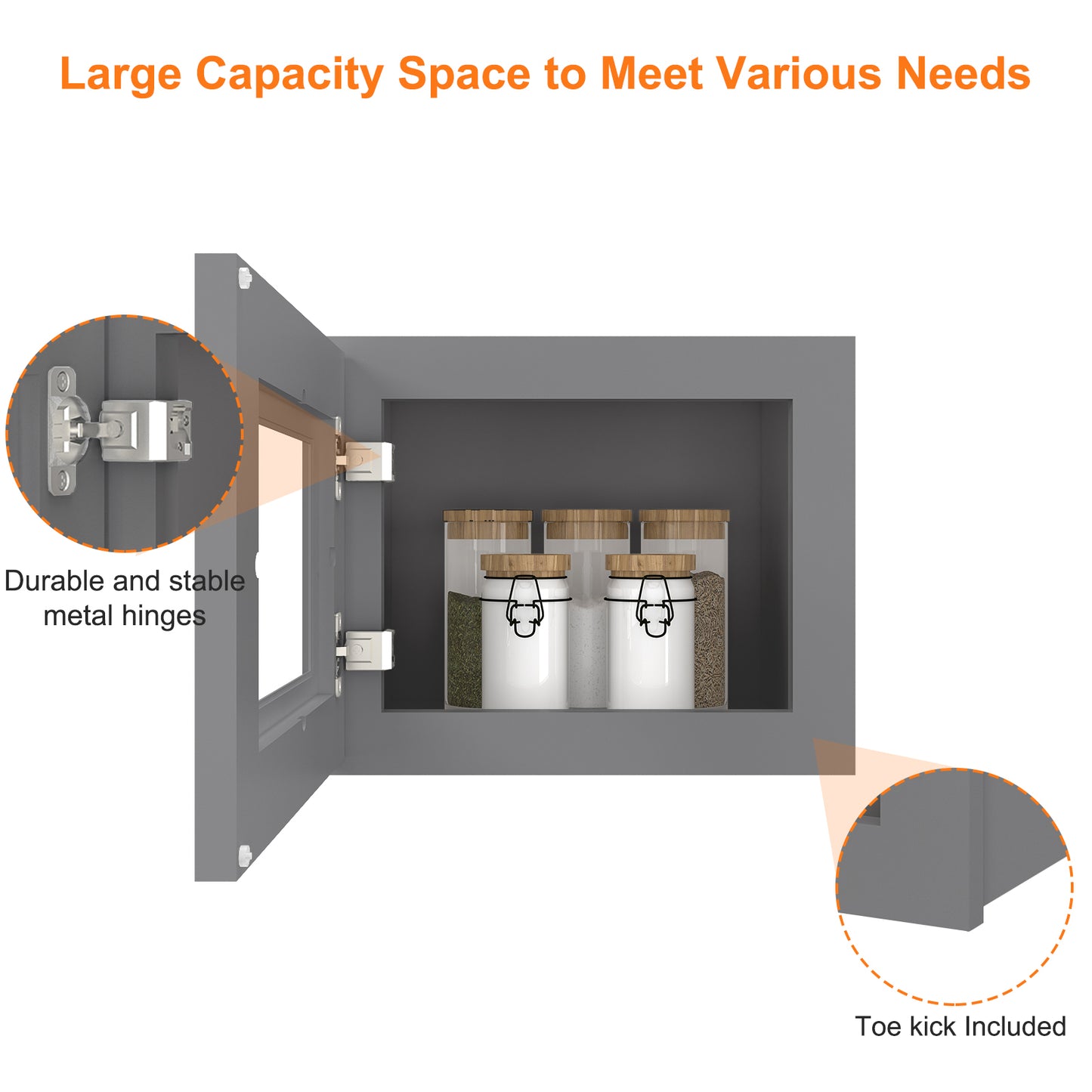Medicine Cabinet Wall Mounted W1512GD