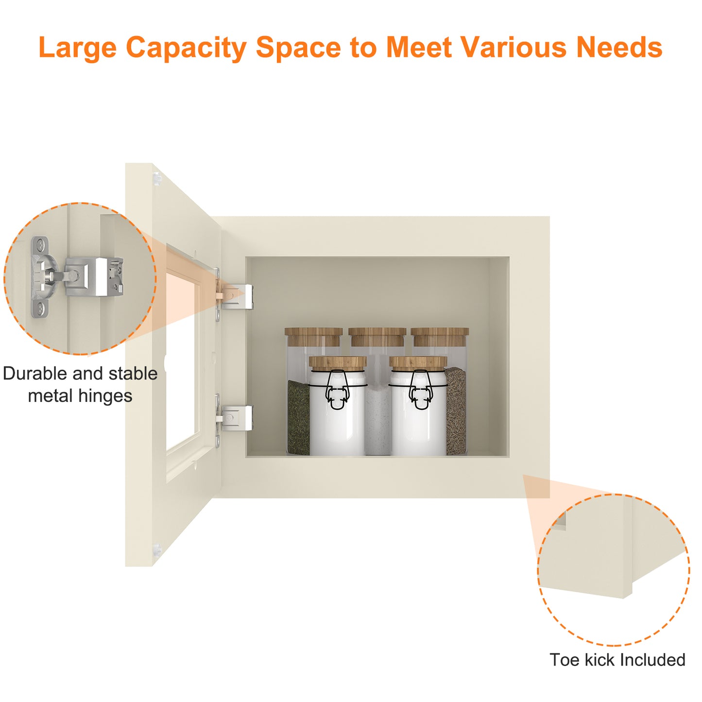 Medicine Cabinet Wall Mounted W1512GD