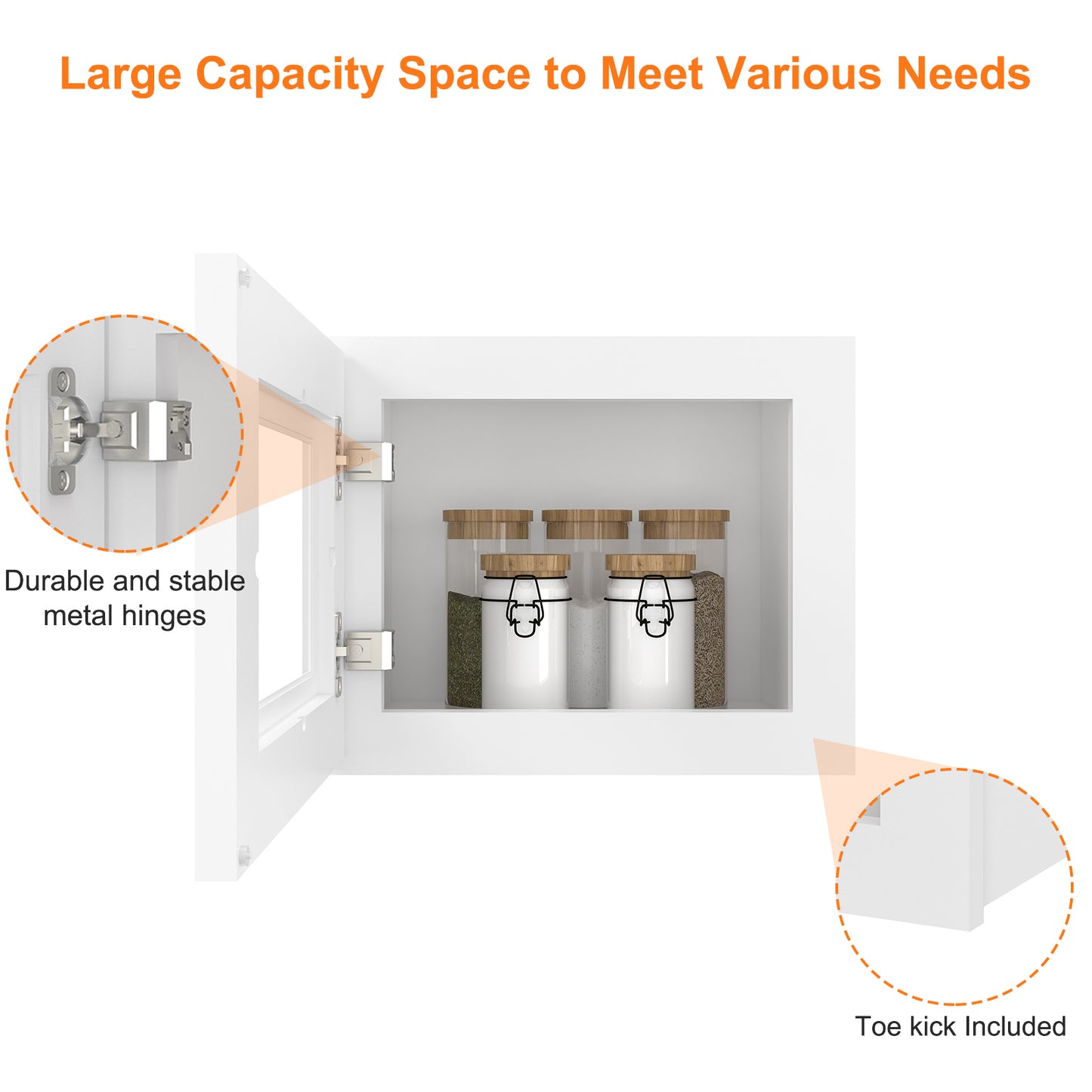 Medicine Cabinet Wall Mounted W1512GD