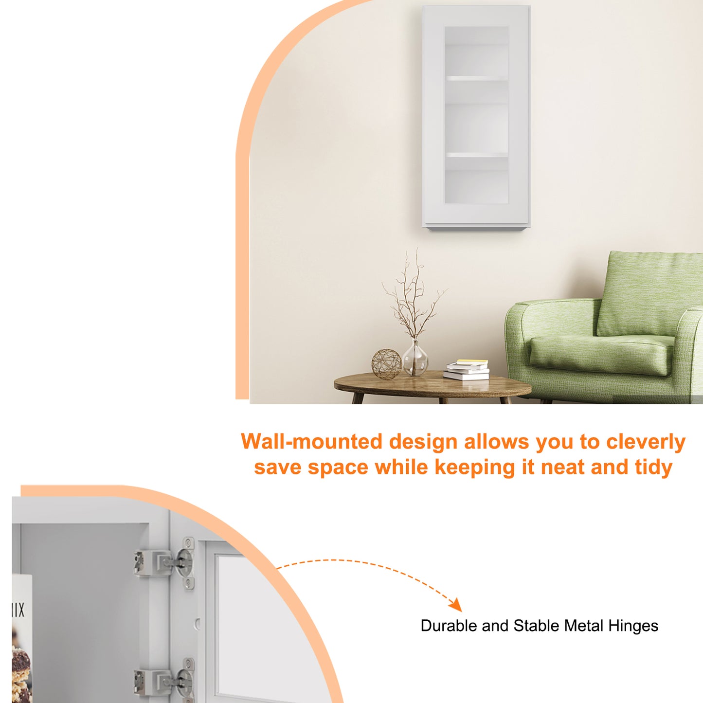 Medicine Cabinet Wall Mounted W1542GD