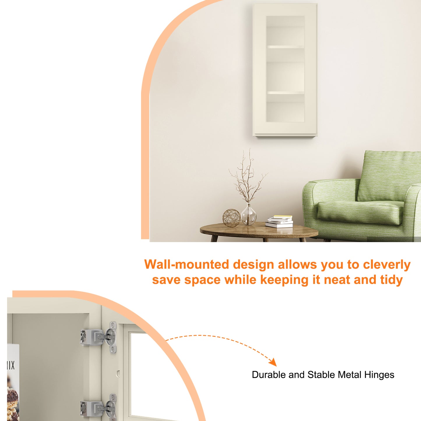 Medicine Cabinet Wall Mounted W1542GD