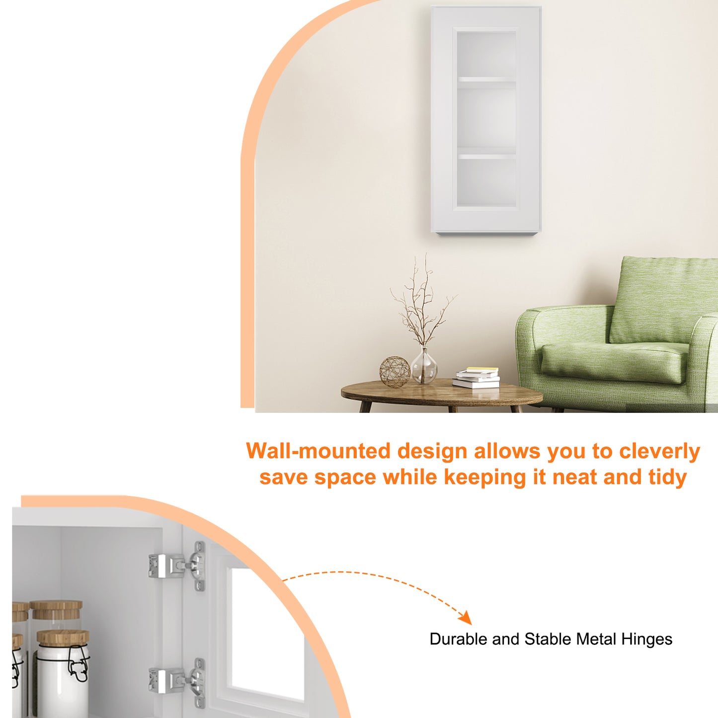 Medicine Cabinet Wall Mounted W1542GD