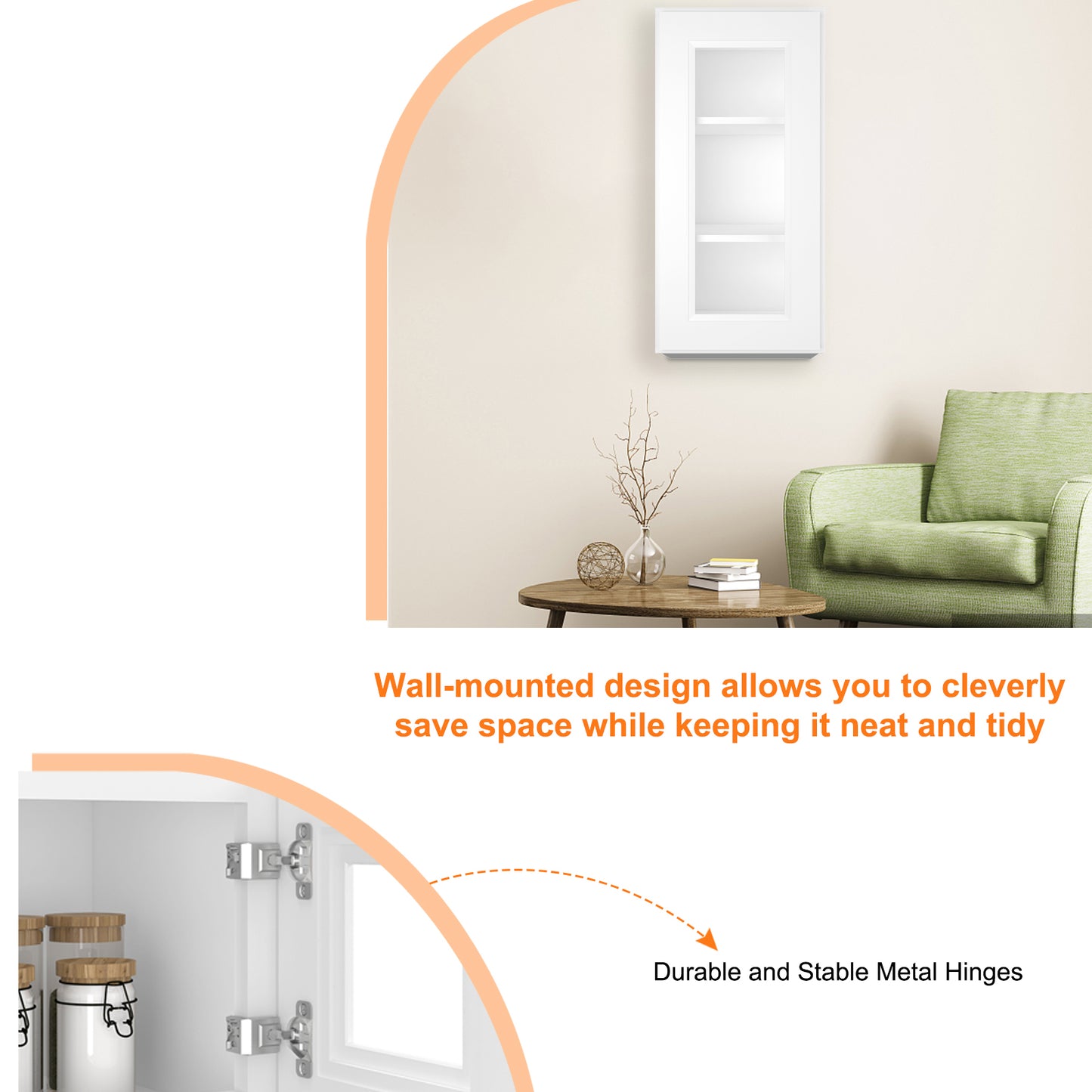 Medicine Cabinet Wall Mounted W1542GD