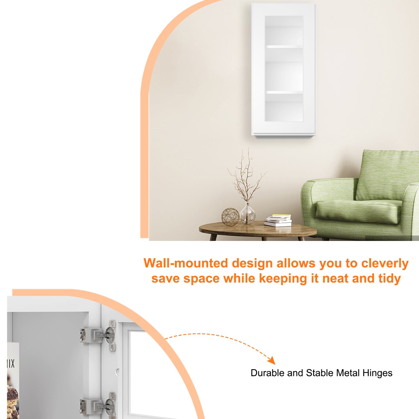 Medicine Cabinet Wall Mounted W1542GD