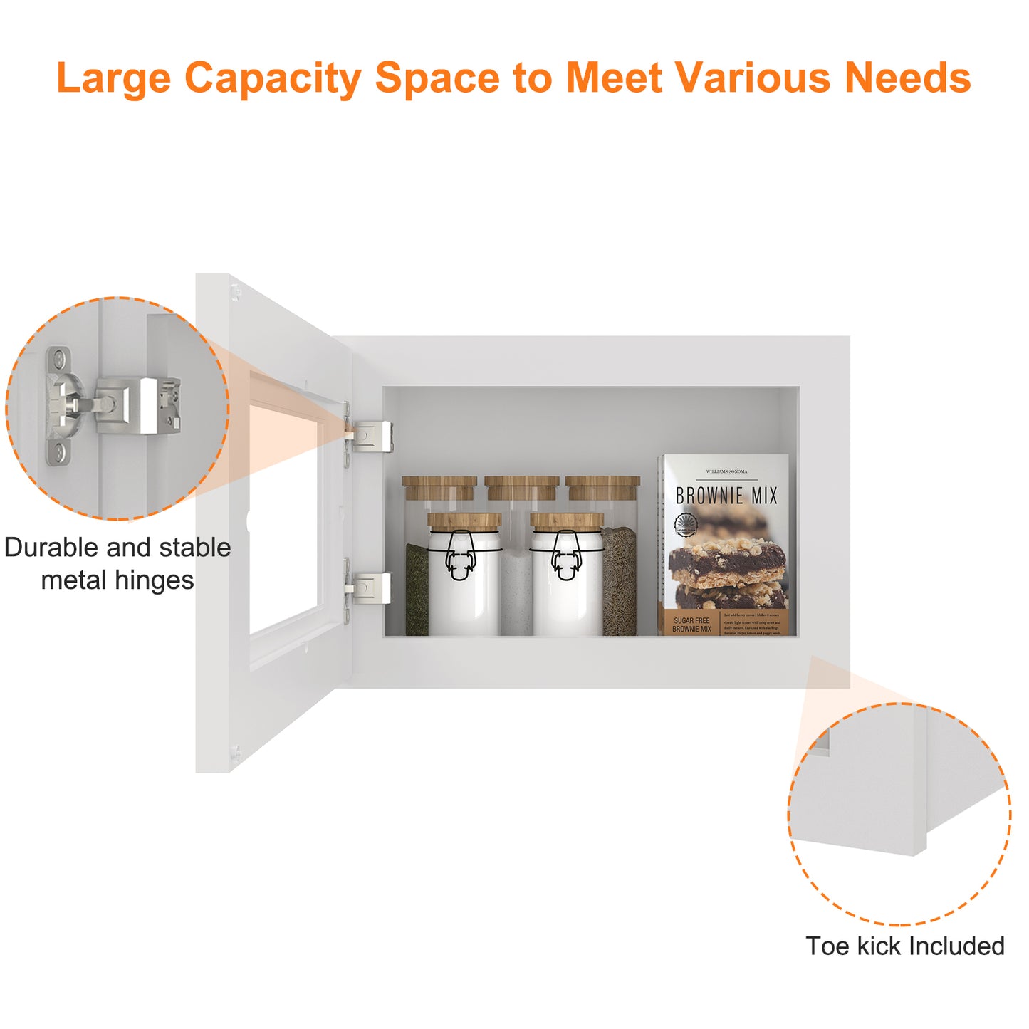Medicine Cabinet Wall Mounted W1812GD