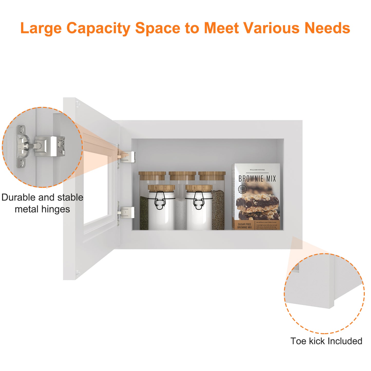 Medicine Cabinet Wall Mounted W1812GD