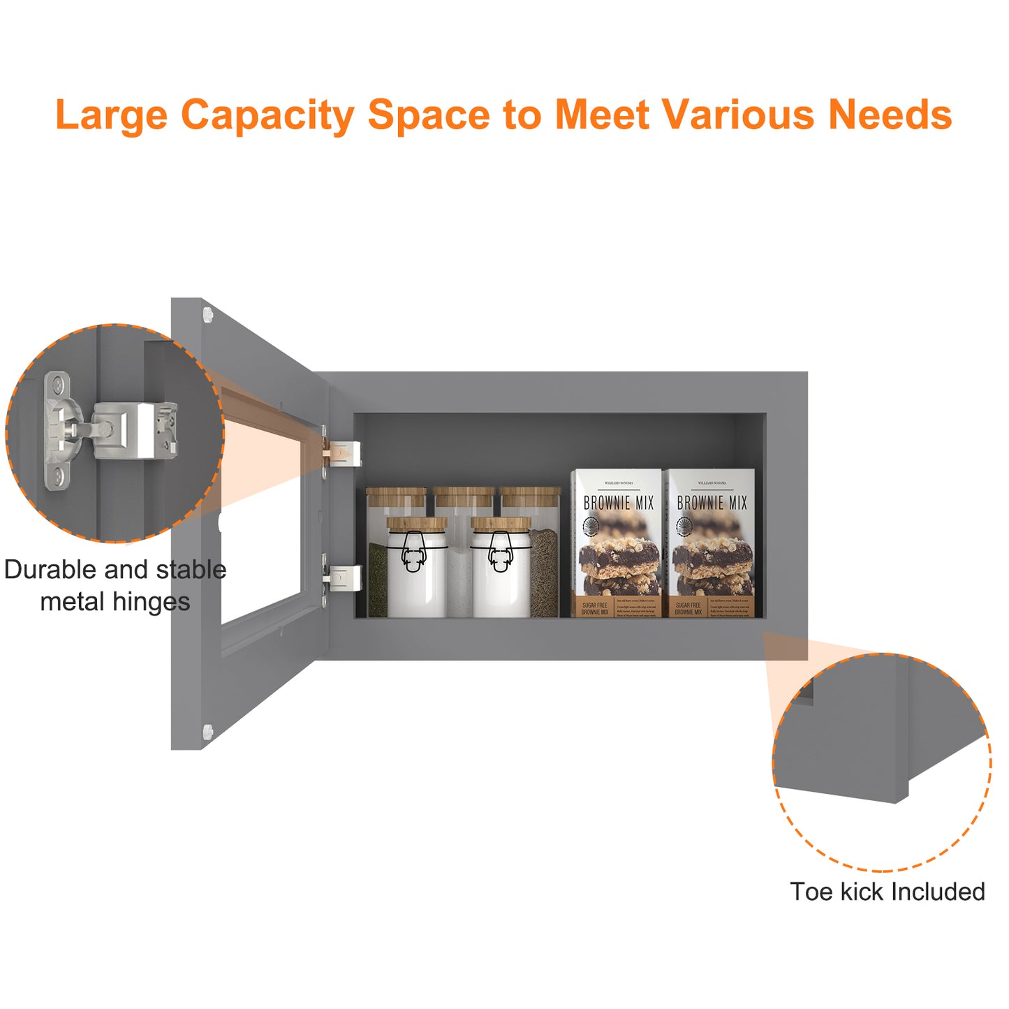 Medicine Cabinet Wall Mounted W2112GD