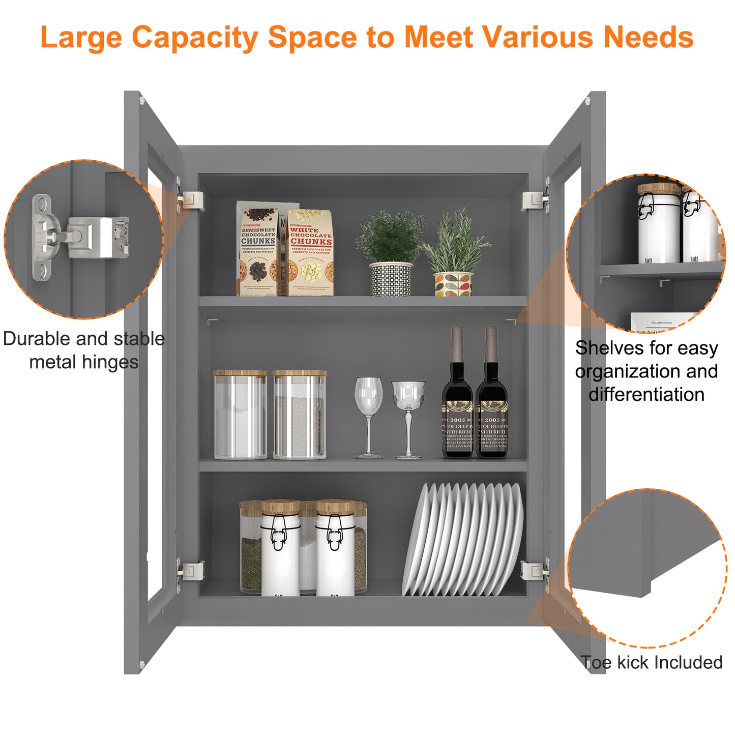 Medicine Cabinet Wall Mounted W2430GD