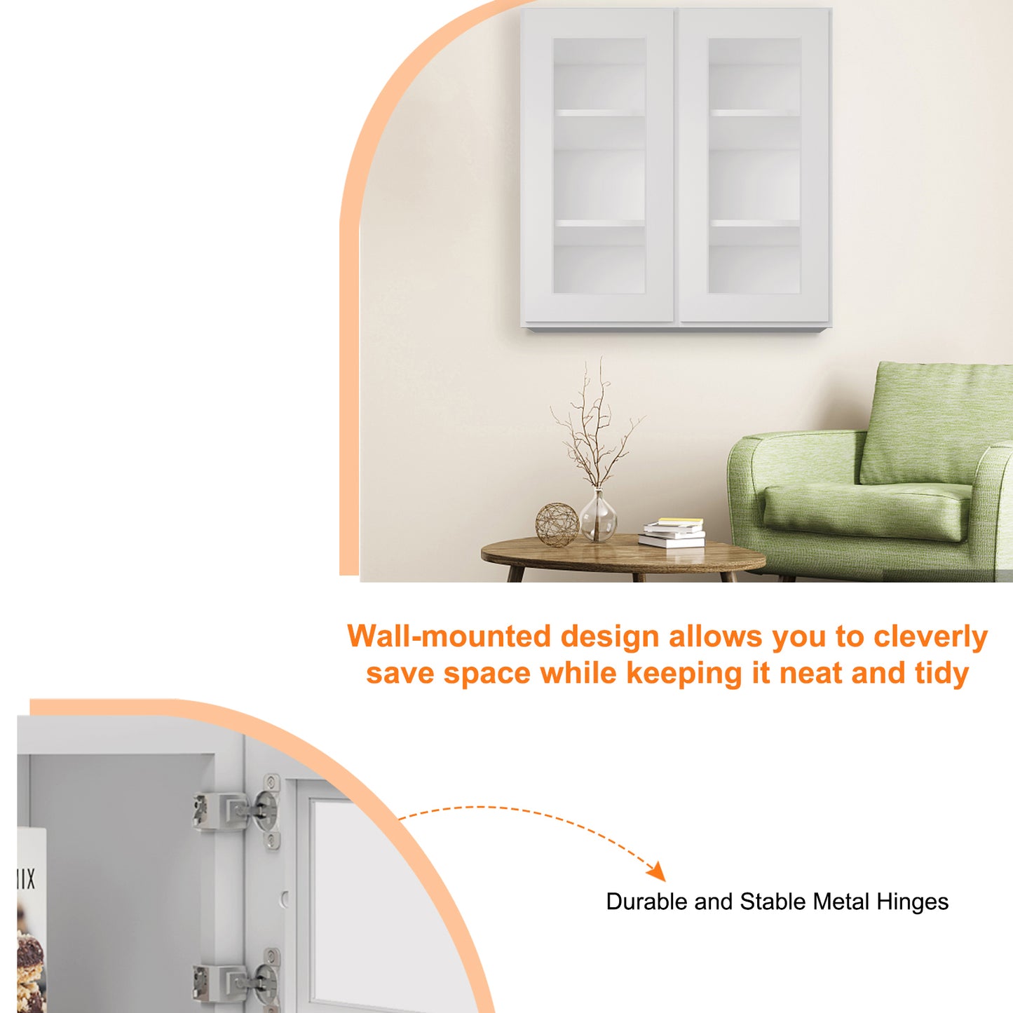 Medicine Cabinet Wall Mounted W2442GD