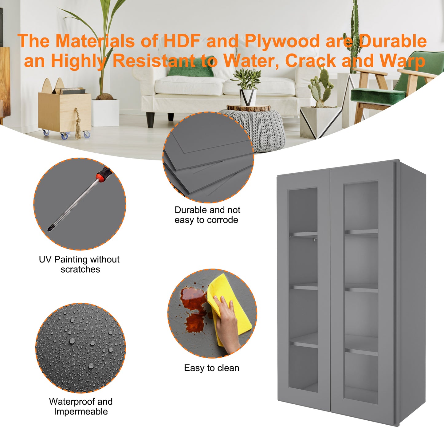 Medicine Cabinet Wall Mounted W2442GD