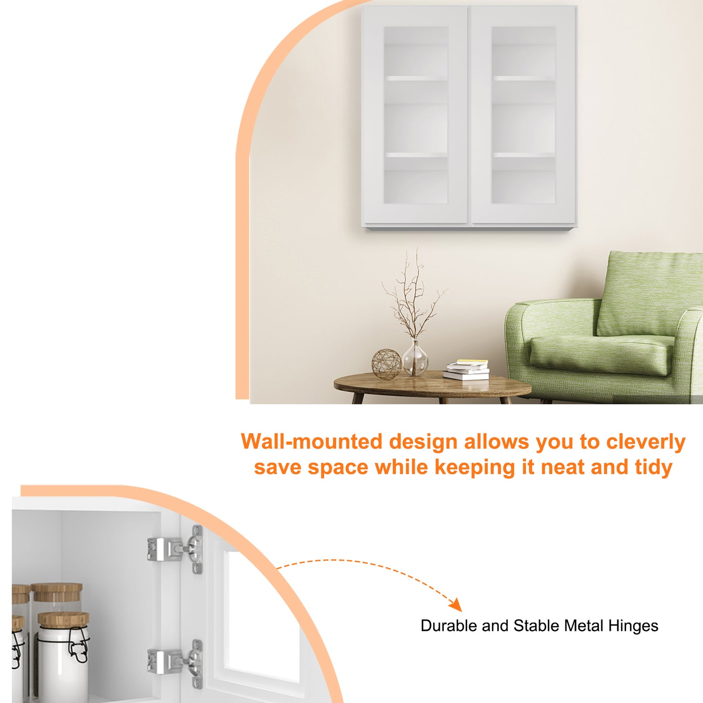 Medicine Cabinet Wall Mounted W2442GD