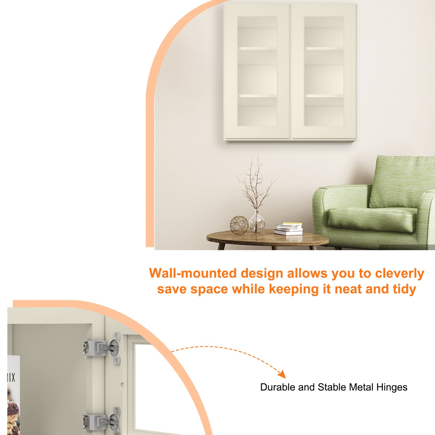 Medicine Cabinet Wall Mounted W3030GD