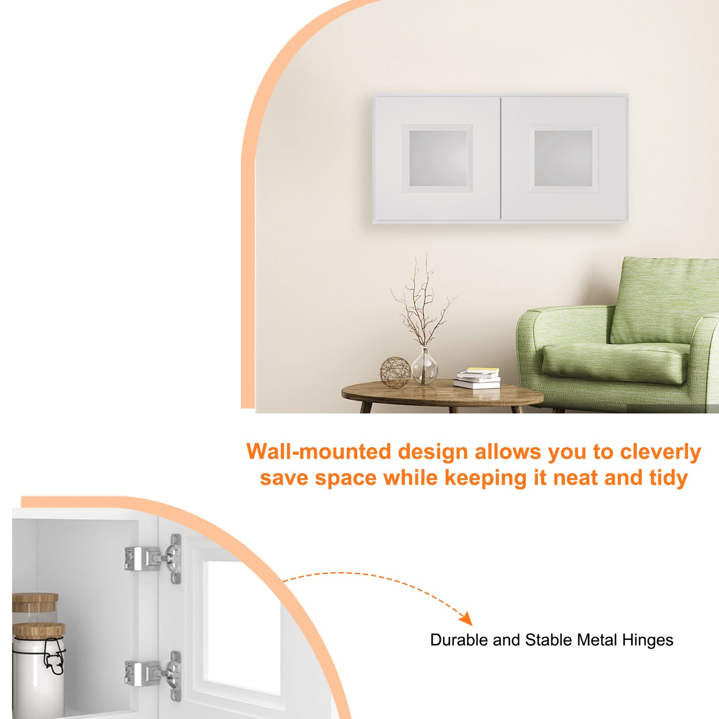 Medicine Cabinet Wall Mounted W3312GD