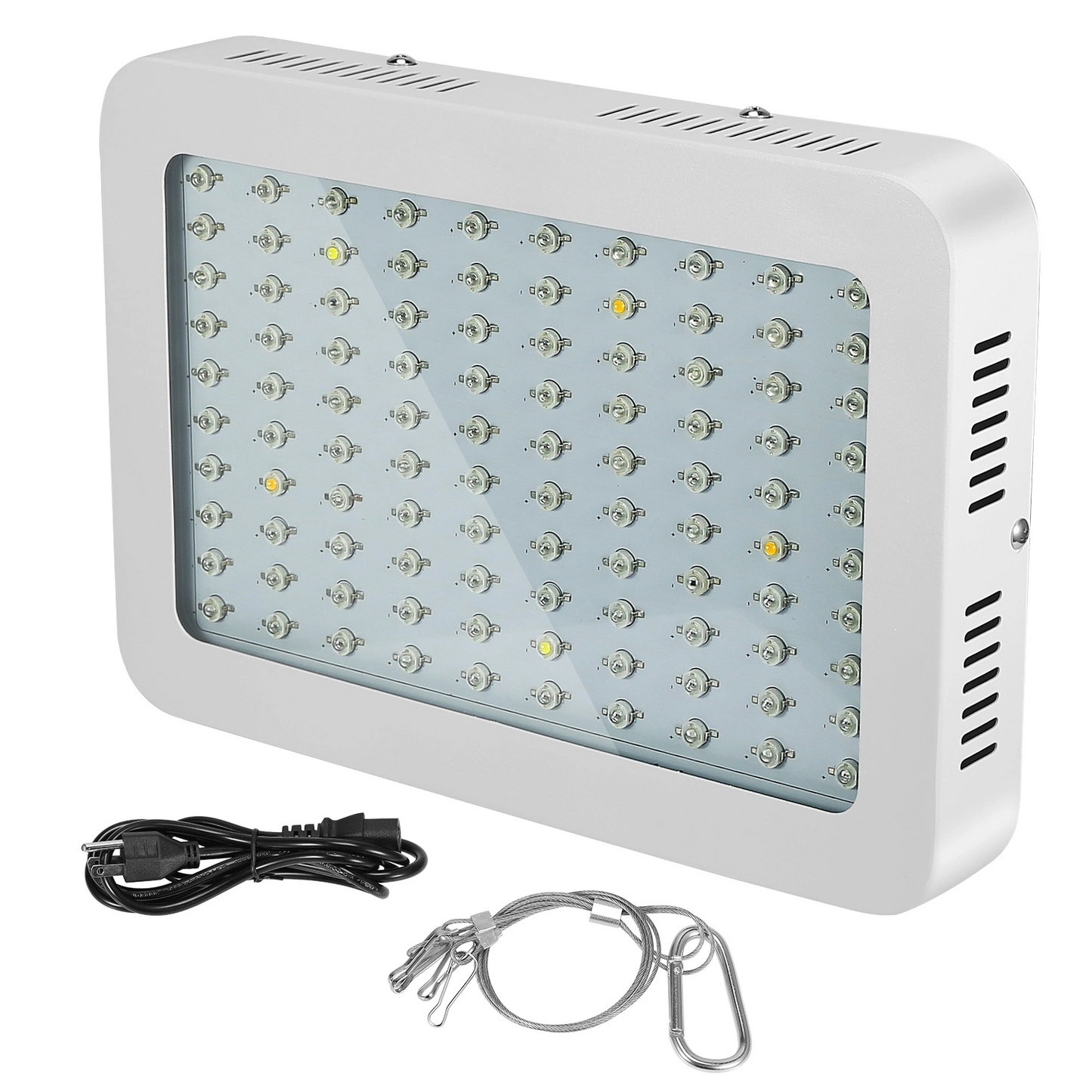 1000W LED Grow Light with Dual Chips - Full Spectrum 380-800nm Plant Lamp with Bloom & Veg Dimmers