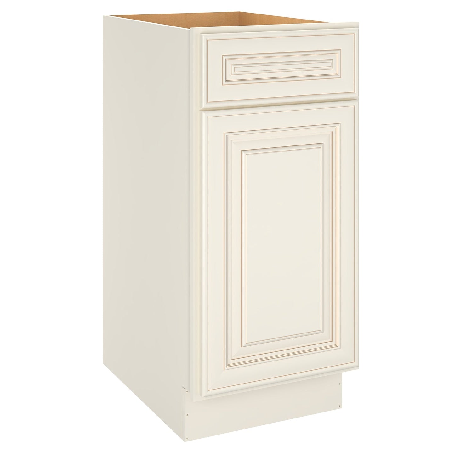 24"D Birch Solid Wood X 15"W X 34-1/2"H Base Kitchen Cabinet B15