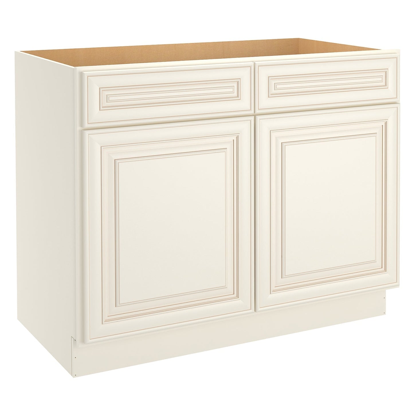 24"D*42"W*34.5"H Birch Solid Wood Base Kitchen Cabinet B42