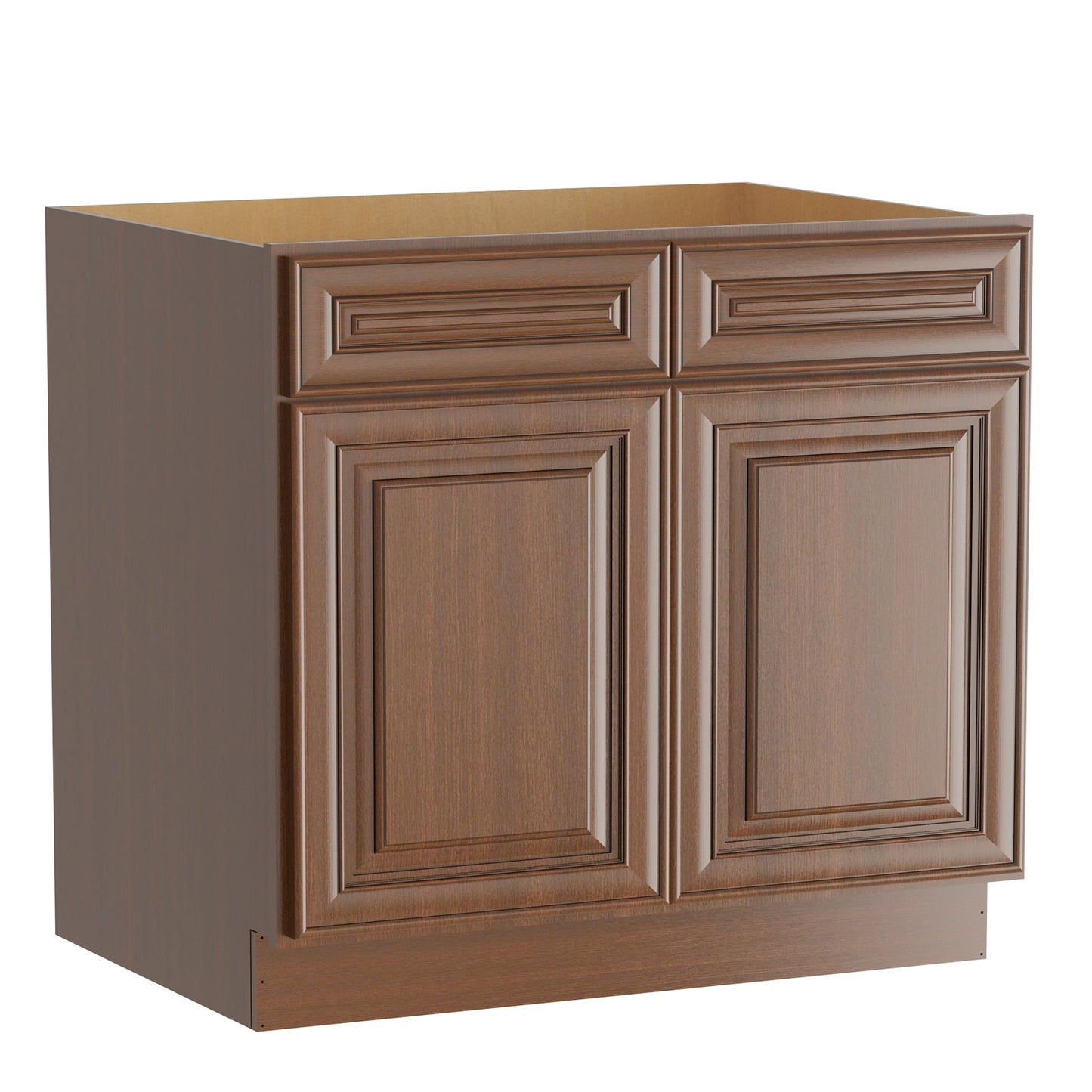 24"D*42"W*34.5"H Birch Solid Wood Base Kitchen Cabinet B42