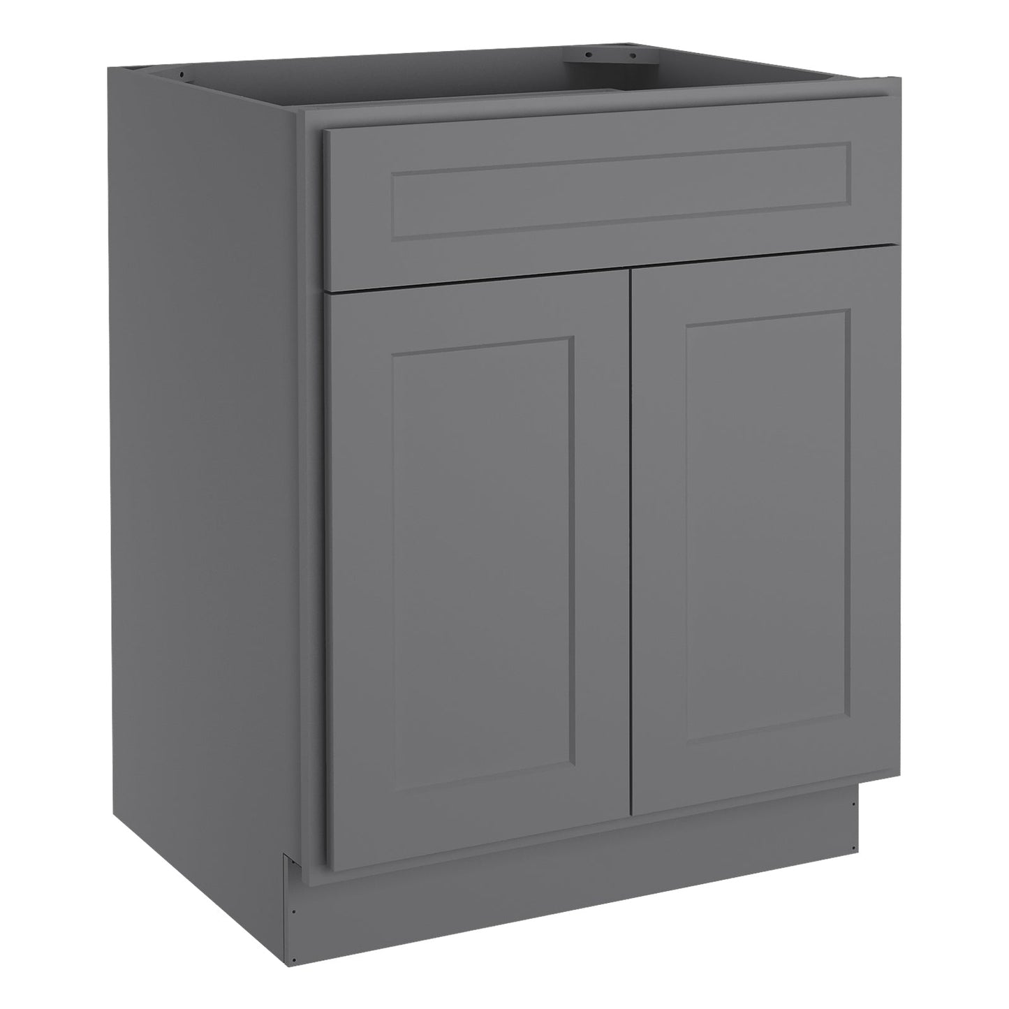 24"D Birch Solid Wood X 27"W X 34-1/2"H Base Kitchen Cabinet B27