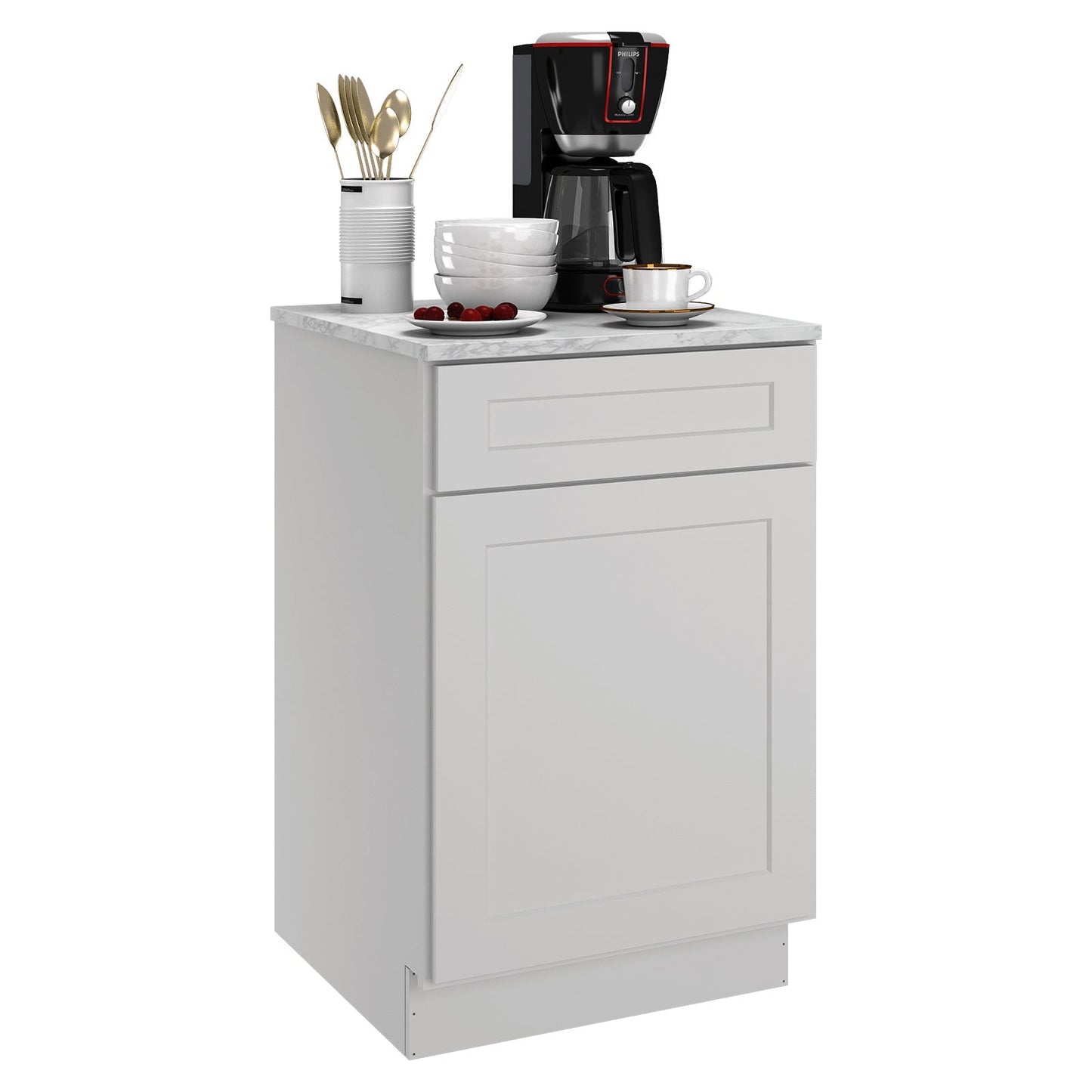 21"W Birch Solid Wood X 24"D X 34-1/2"H Base Kitchen Cabinet B21