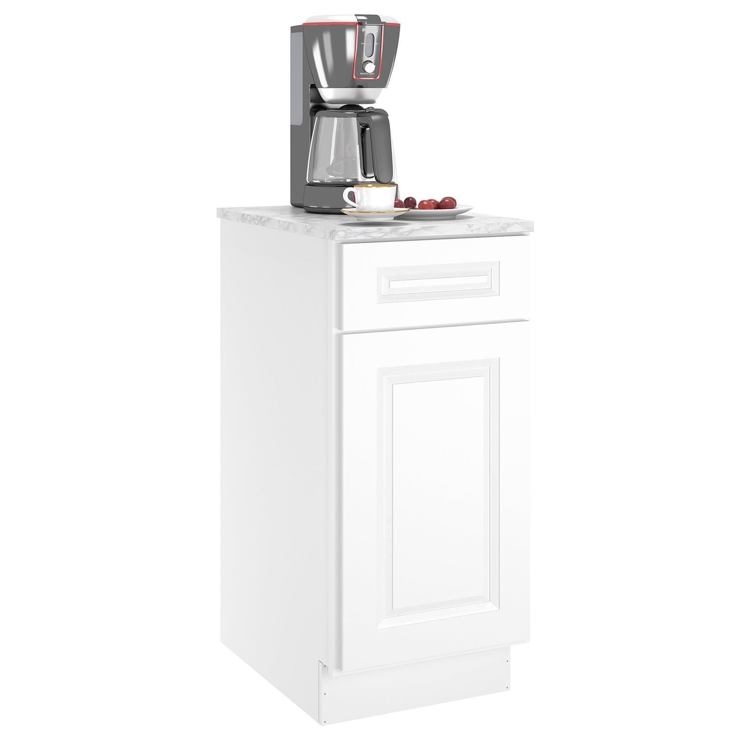 24"D Birch Solid Wood X 15"W X 34-1/2"H Base Kitchen Cabinet B15
