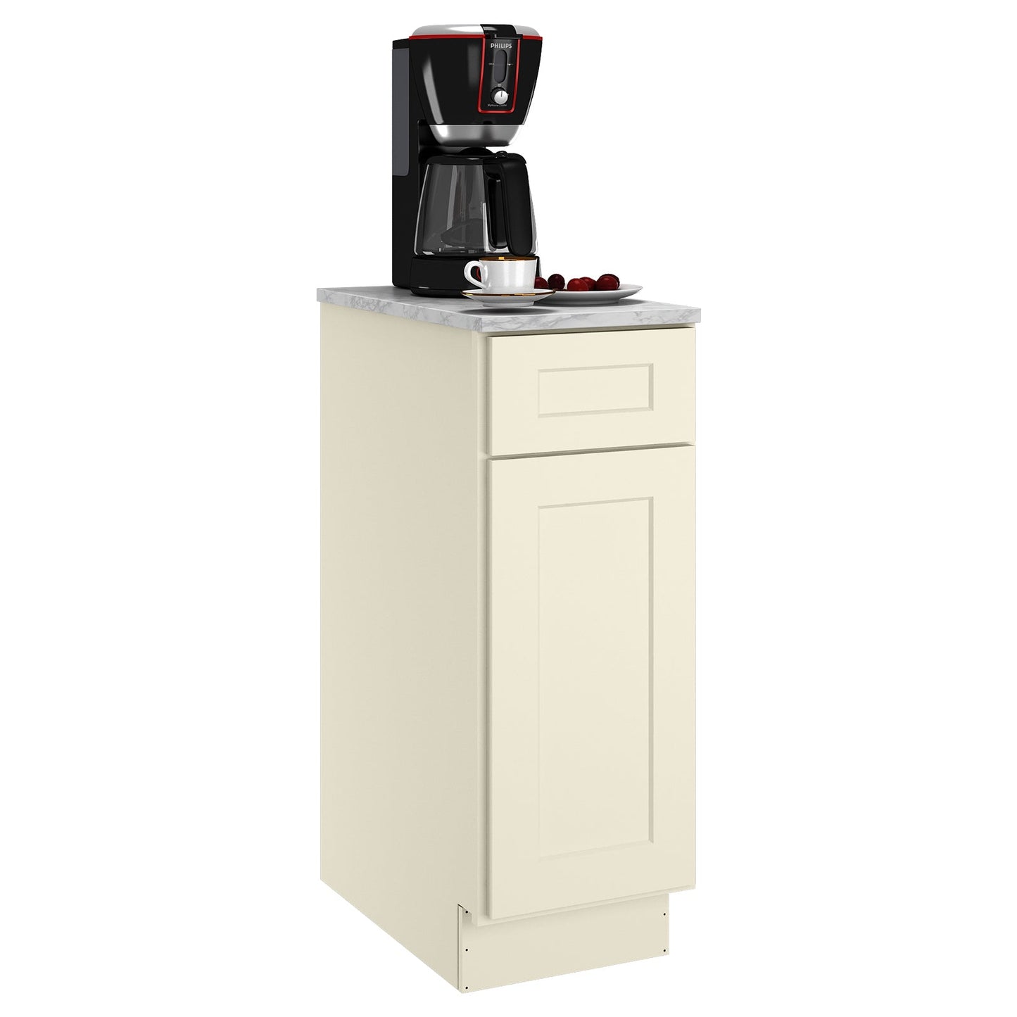 24"D Birch Solid Wood X 12"W X 34-1/2"H Base Kitchen Cabinet B12
