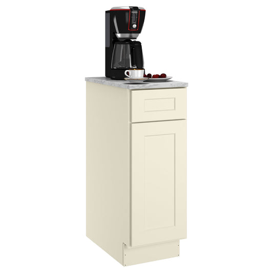 24"D Birch Solid Wood X 12"W X 34-1/2"H Base Kitchen Cabinet B12