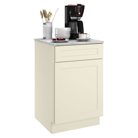 21"W Birch Solid Wood X 24"D X 34-1/2"H Base Kitchen Cabinet B21