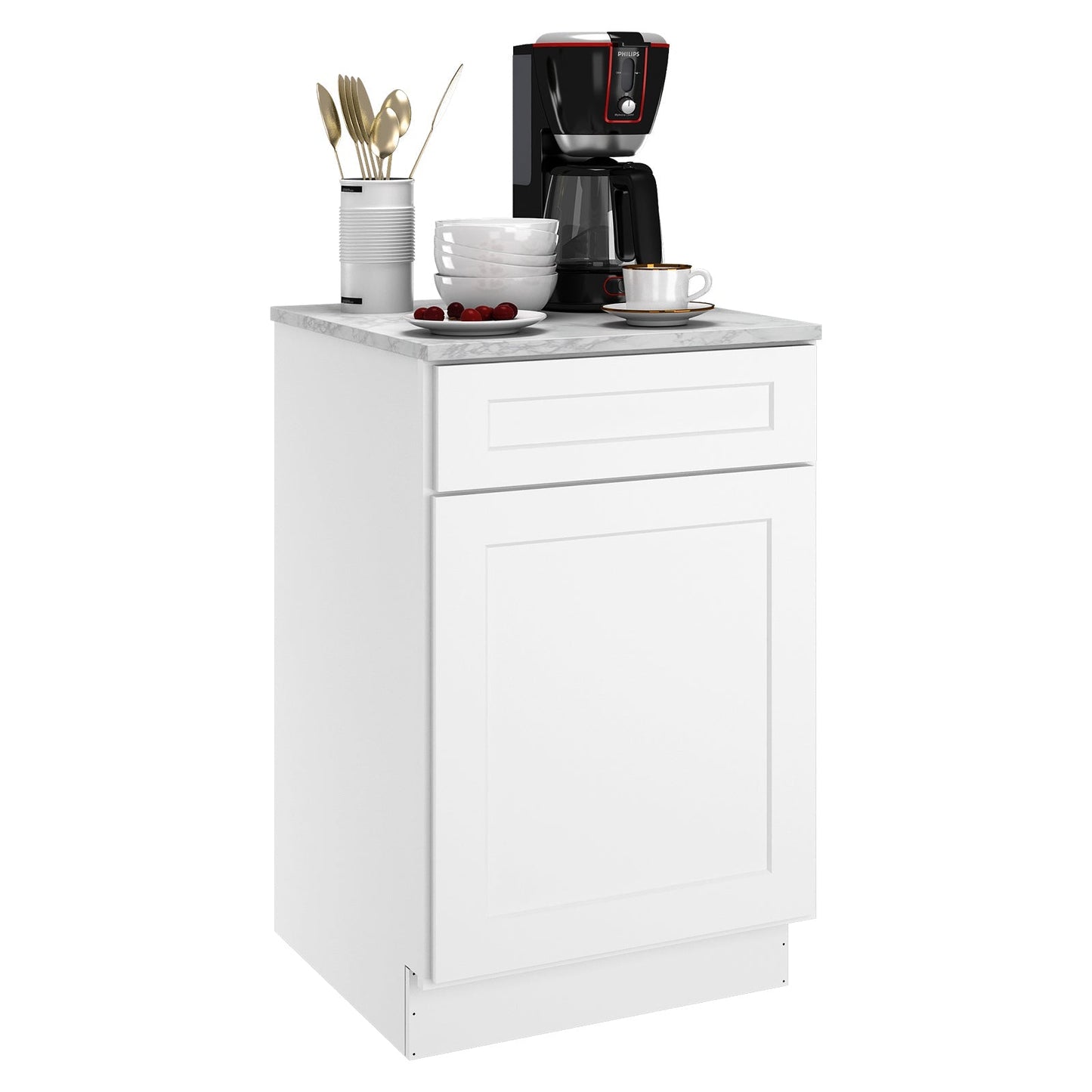 21"W Birch Solid Wood X 24"D X 34-1/2"H Base Kitchen Cabinet B21