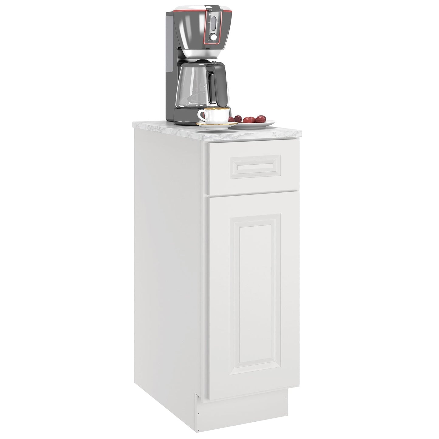 24"D Birch Solid Wood X 12"W X 34-1/2"H Base Kitchen Cabinet B12