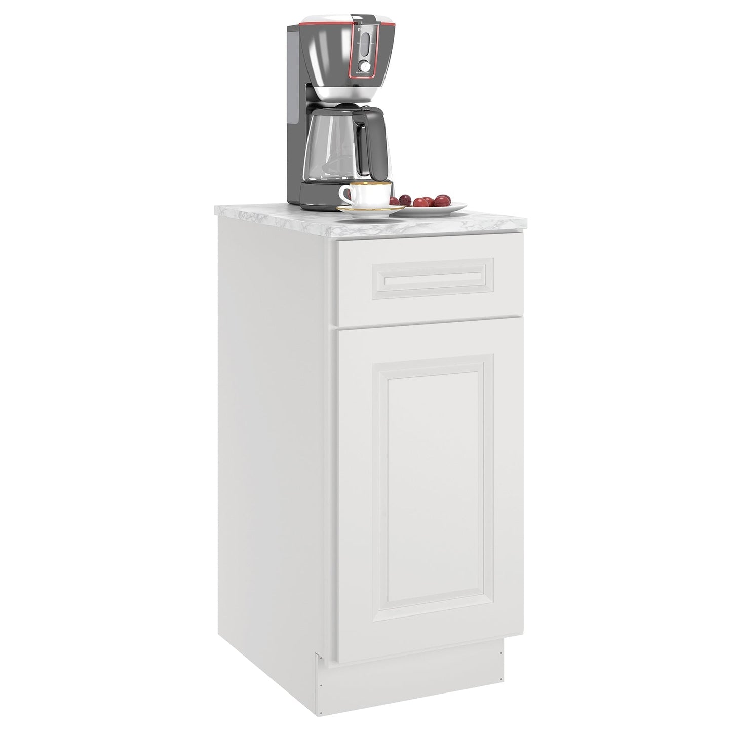 24"D Birch Solid Wood X 15"W X 34-1/2"H Base Kitchen Cabinet B15