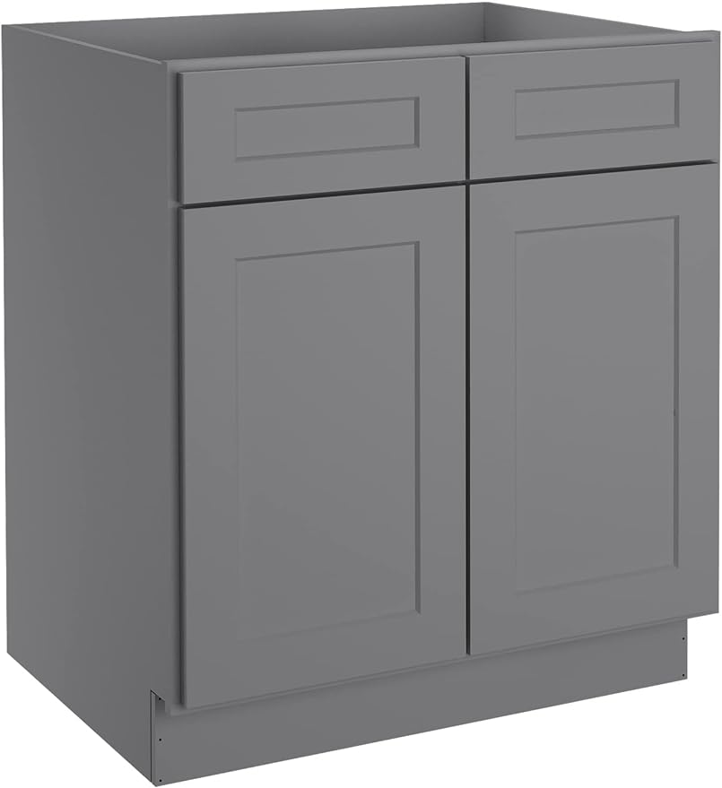 24"D*30"W*34.5"H Birch Solid Wood Base Kitchen Cabinet B30