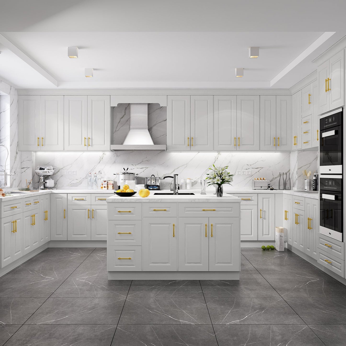 24"D*30"W*34.5"H Birch Solid Wood Base Kitchen Cabinet B30