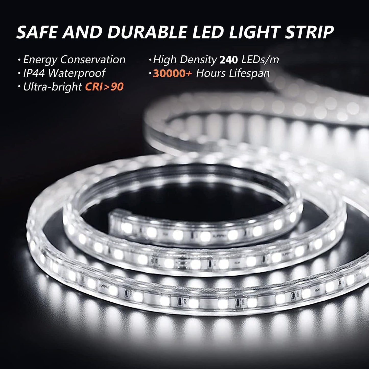 Frameless Square LED Backlit Bathroom Mirror with Dimmable Lights