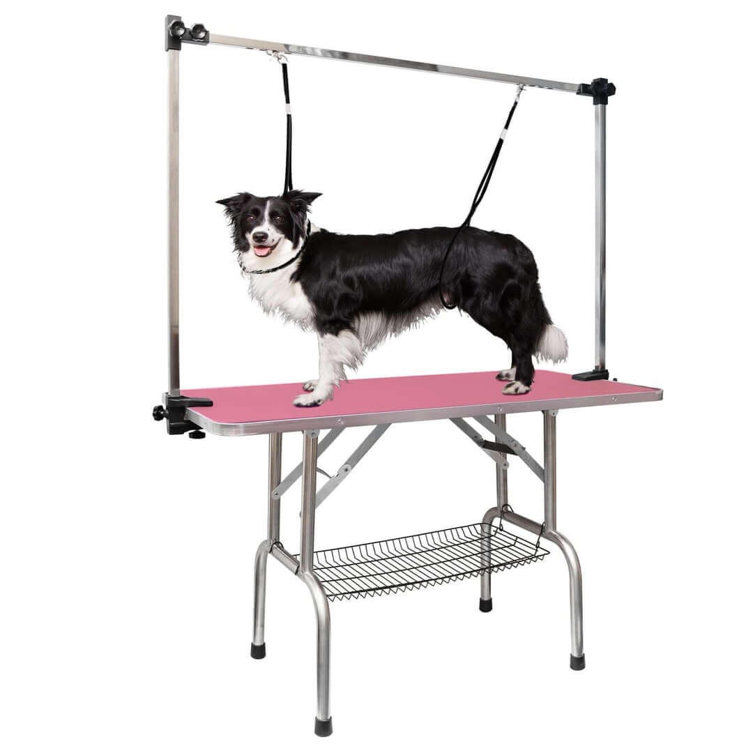 Lovmor Dog Grooming Table with Arm/Noose/Mesh Tray