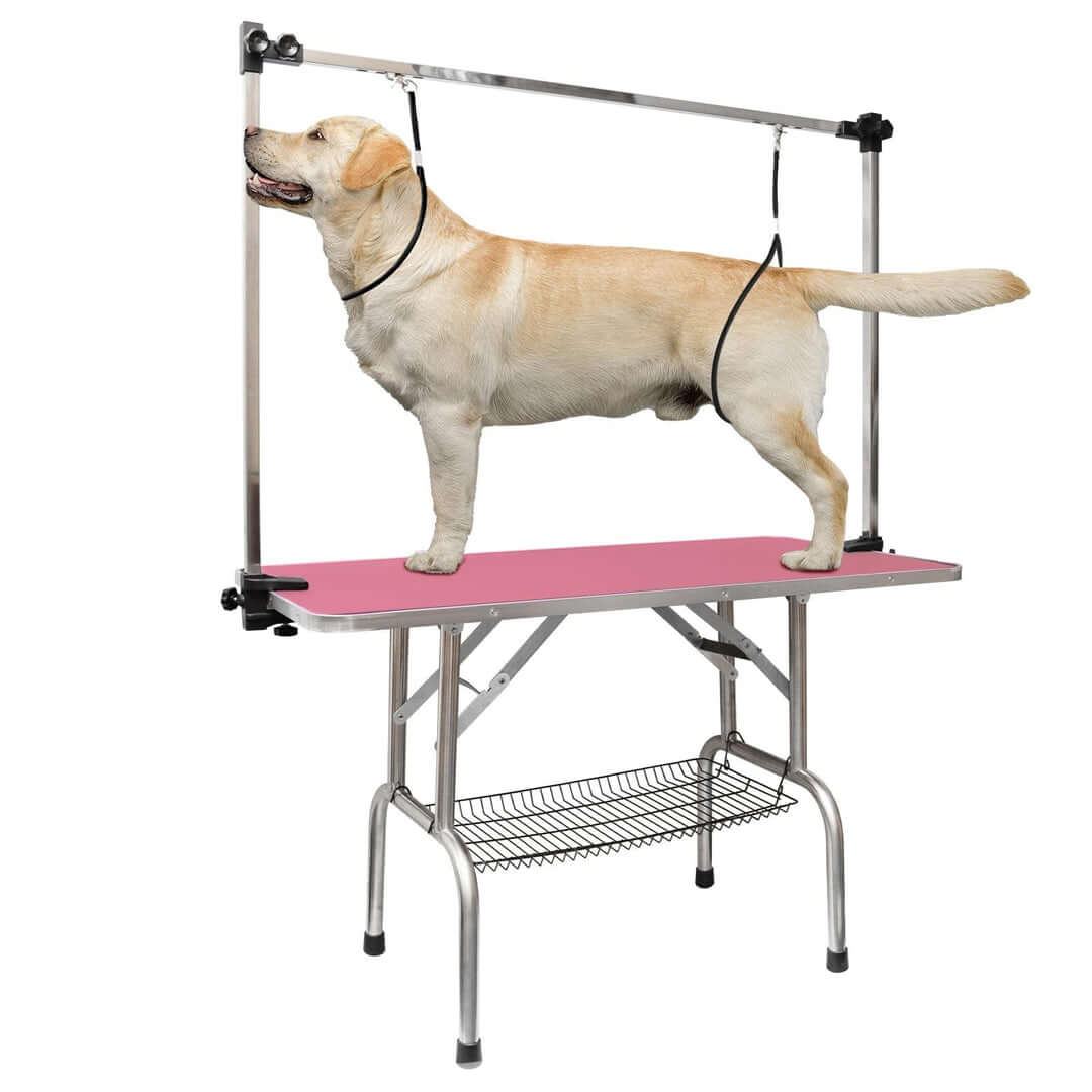 Lovmor Dog Grooming Table with Arm/Noose/Mesh Tray