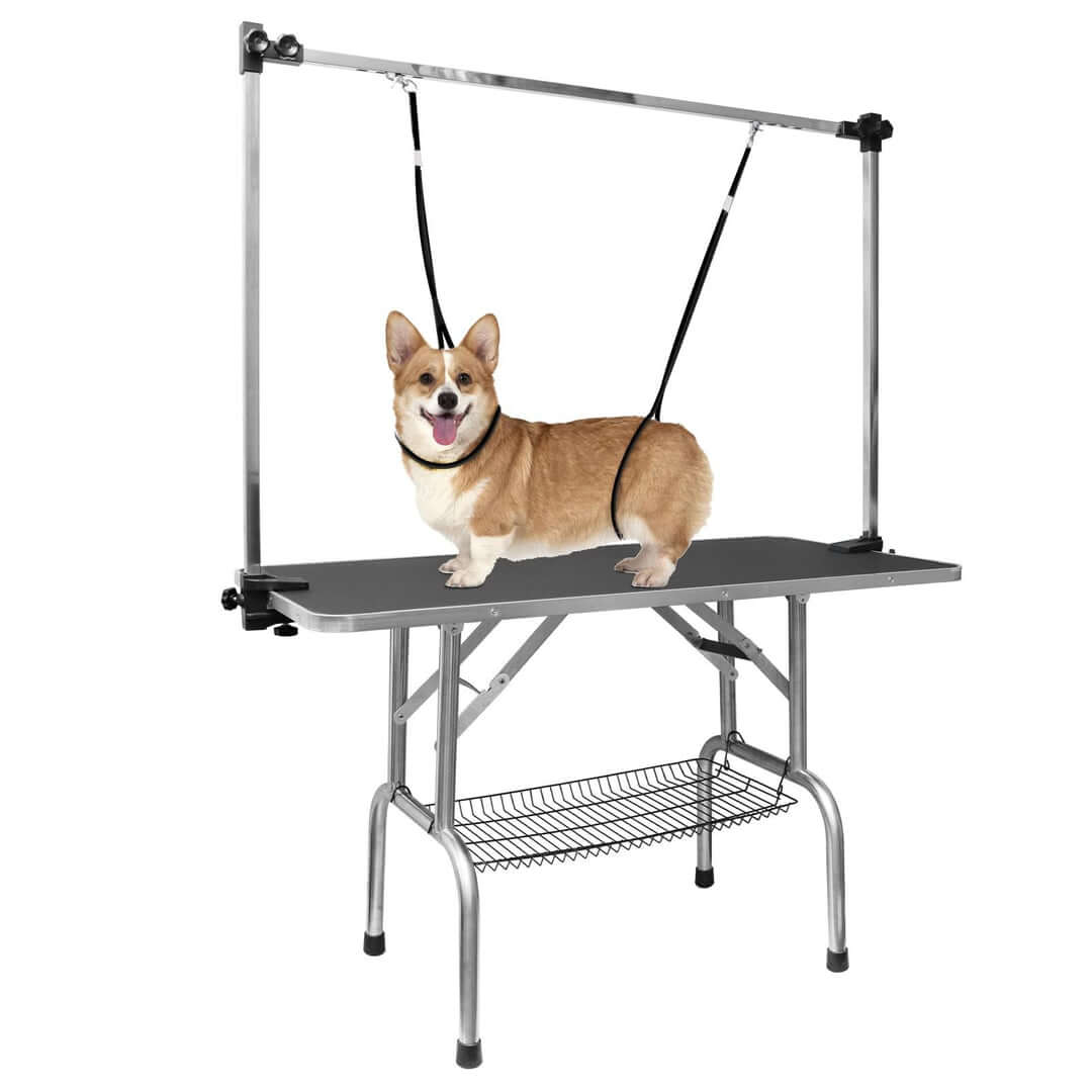 Lovmor Dog Grooming Table with Arm/Noose/Mesh Tray