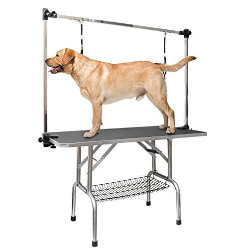 Lovmor Dog Grooming Table with Arm/Noose/Mesh Tray