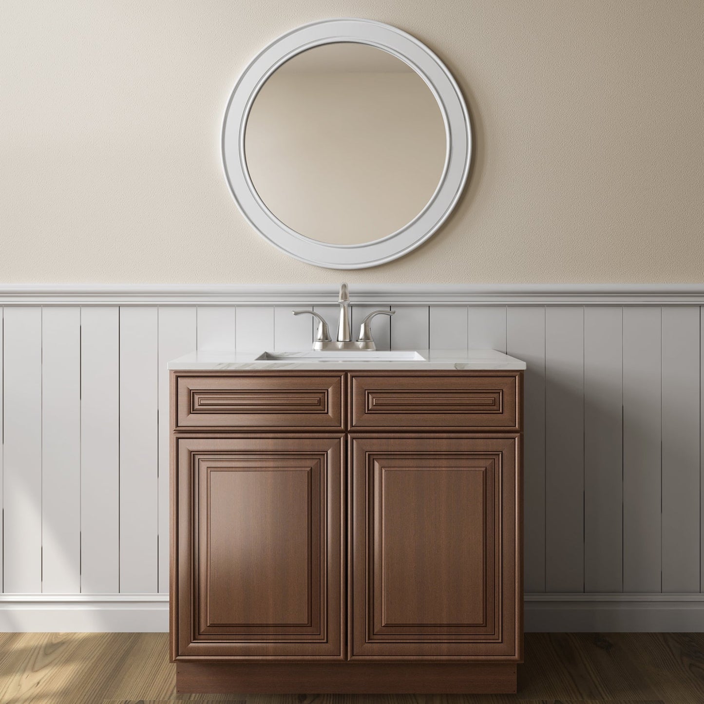 21"D X 30"W X 34-1/2"H Bath Vanity Cabinet without Top VS30