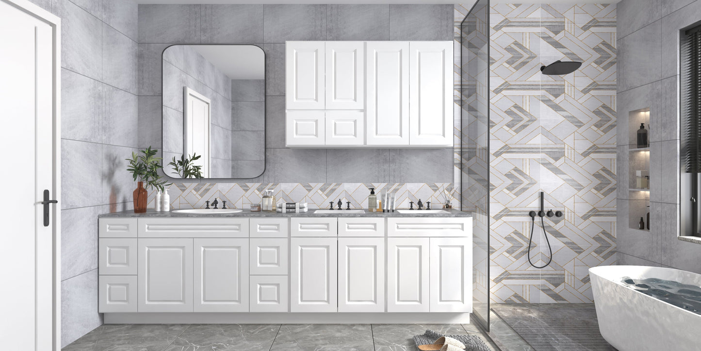 21"D X 30"W X 34-1/2"H Bath Vanity Cabinet without Top VS30