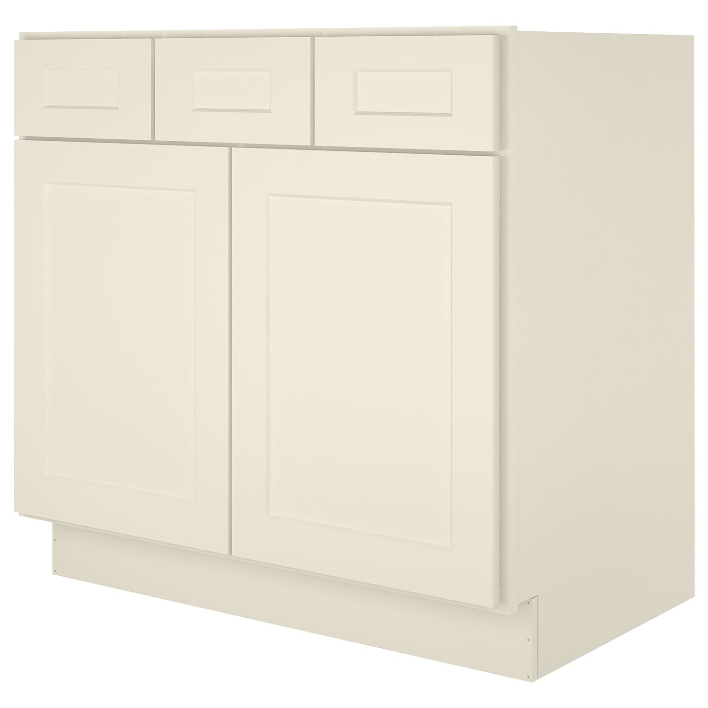 21"D Birch Solid Wood X 36"W X 34-1/2"H Vanity Sink Drawer Cabinet Wthout Top VSD36