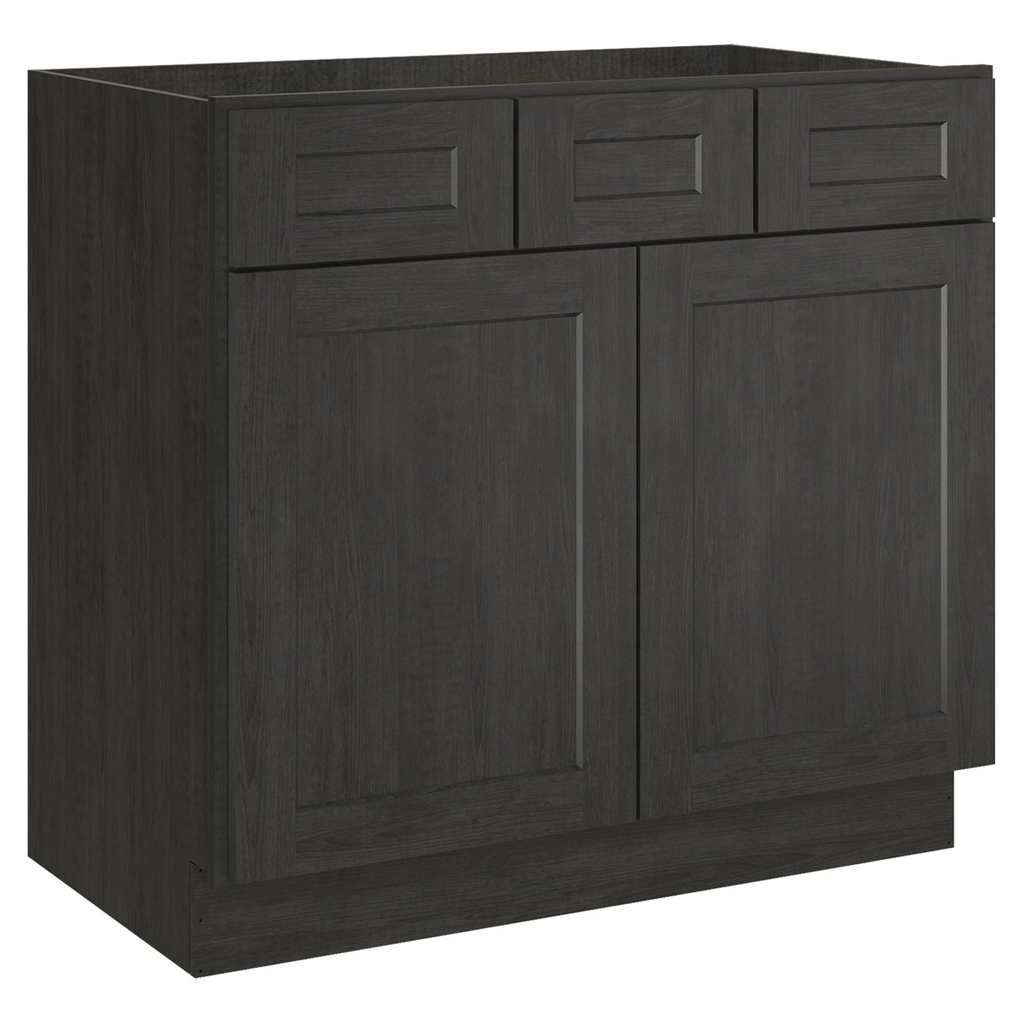 21"D Birch Solid Wood X 36"W X 34-1/2"H Vanity Sink Drawer Cabinet Wthout Top VSD36