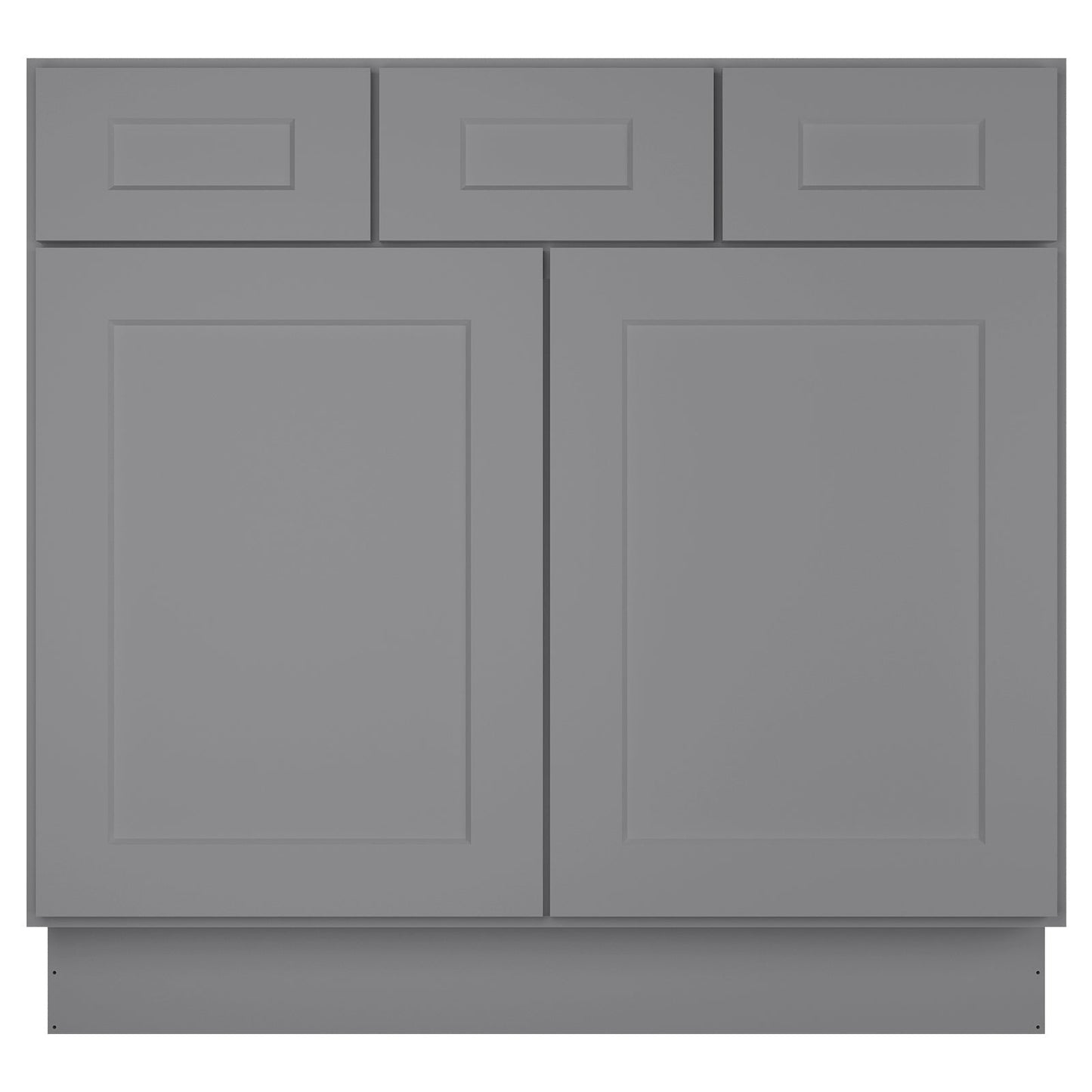21"D Birch Solid Wood X 36"W X 34-1/2"H Vanity Sink Drawer Cabinet Wthout Top VSD36