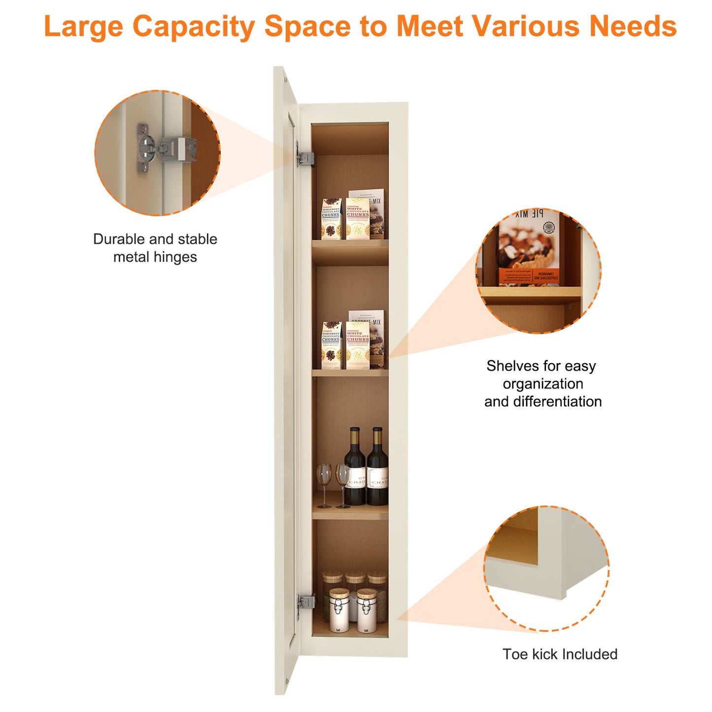 Medicine Cabinet Wall Mounted W0942