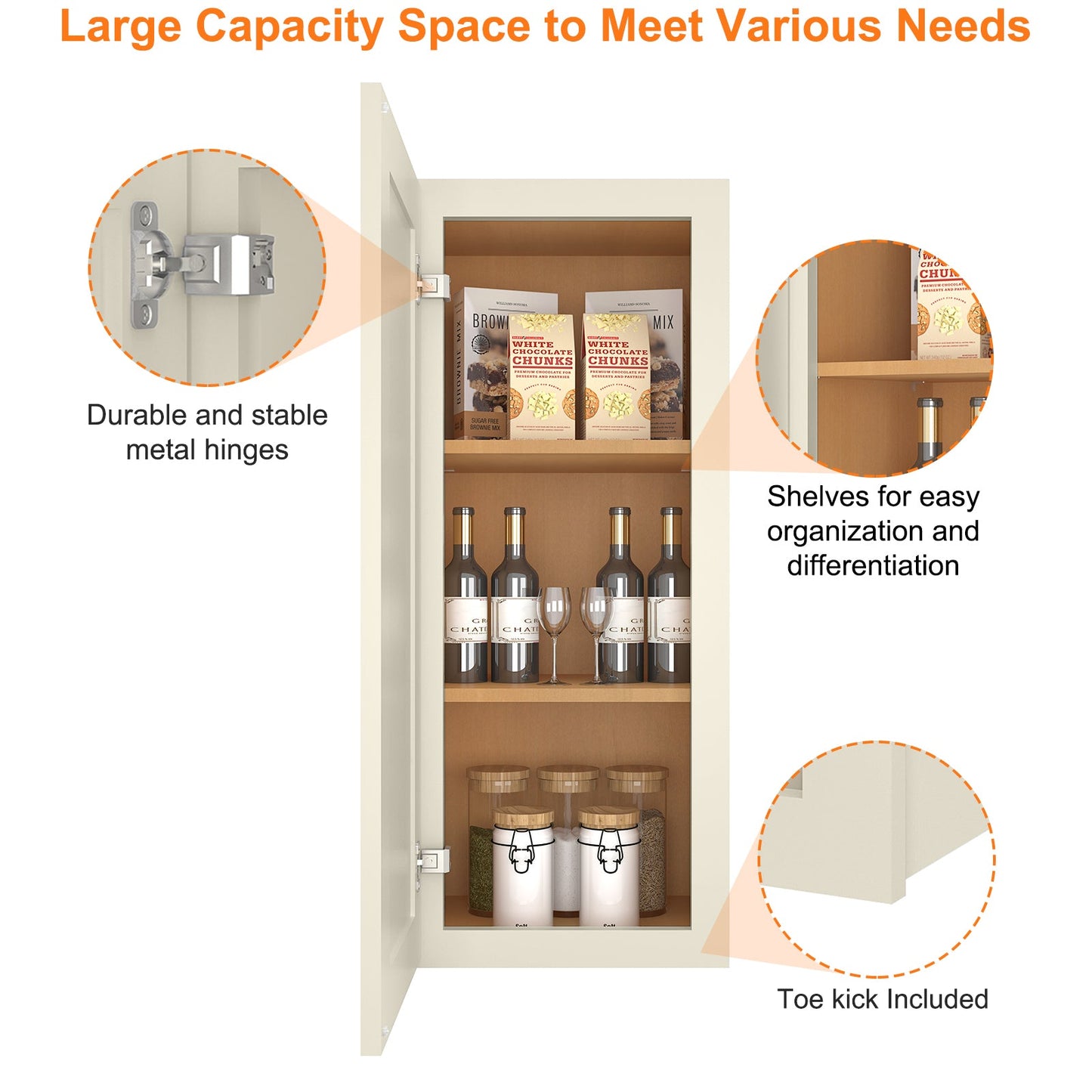 Medicine Cabinet Wall Mounted W1536